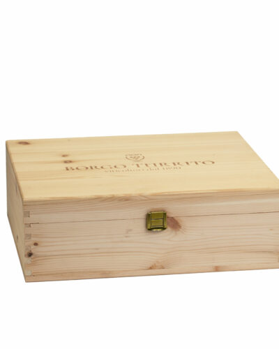 WEINKISTE AUS HOLZ 3 FLASCHEN